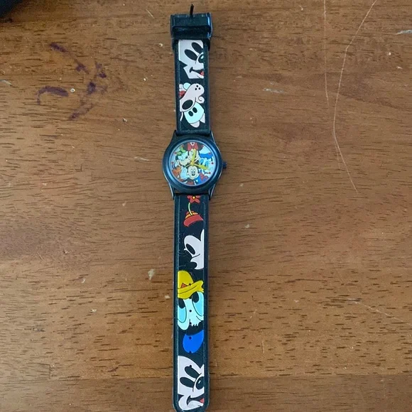RARE Vintage Mickey Mouse and Friends Watch RARE Vintage Mickey Mouse Watch by Disney | Bradley  main image 2